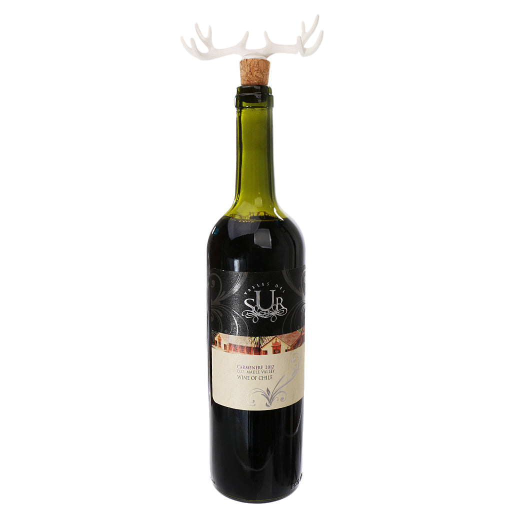 Deer Antler Design Wine Cork Plug